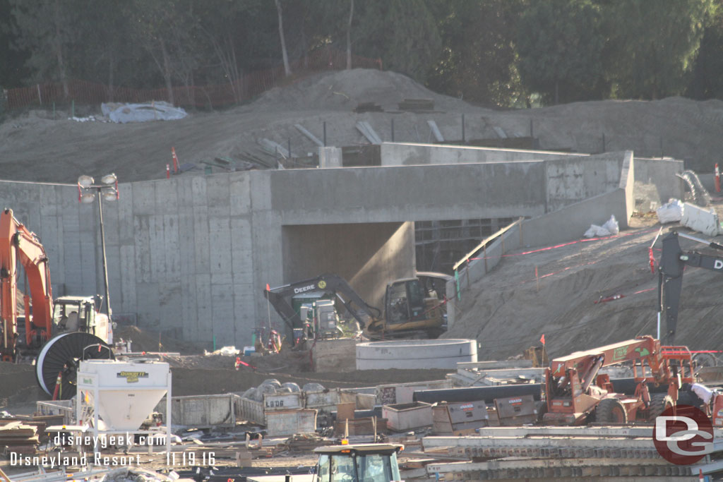 A last look at the Fantasyland tunnel.