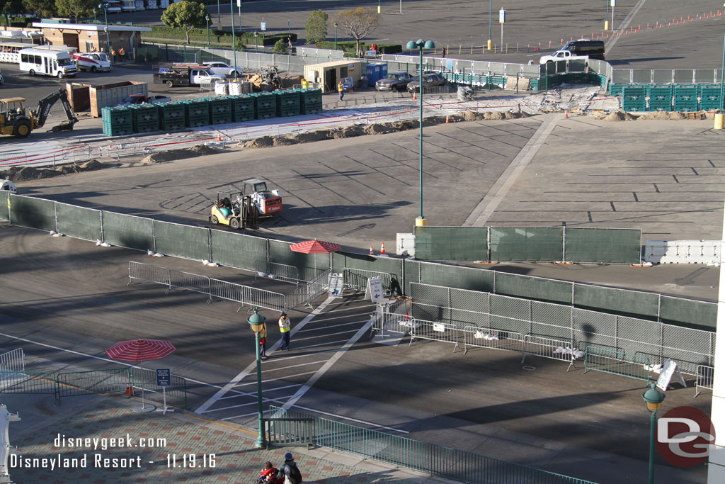 A better view of the current crosswalk.