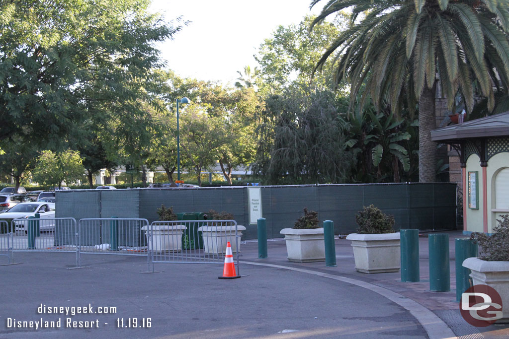 Looks like more fence work on the Rain Forest side too.