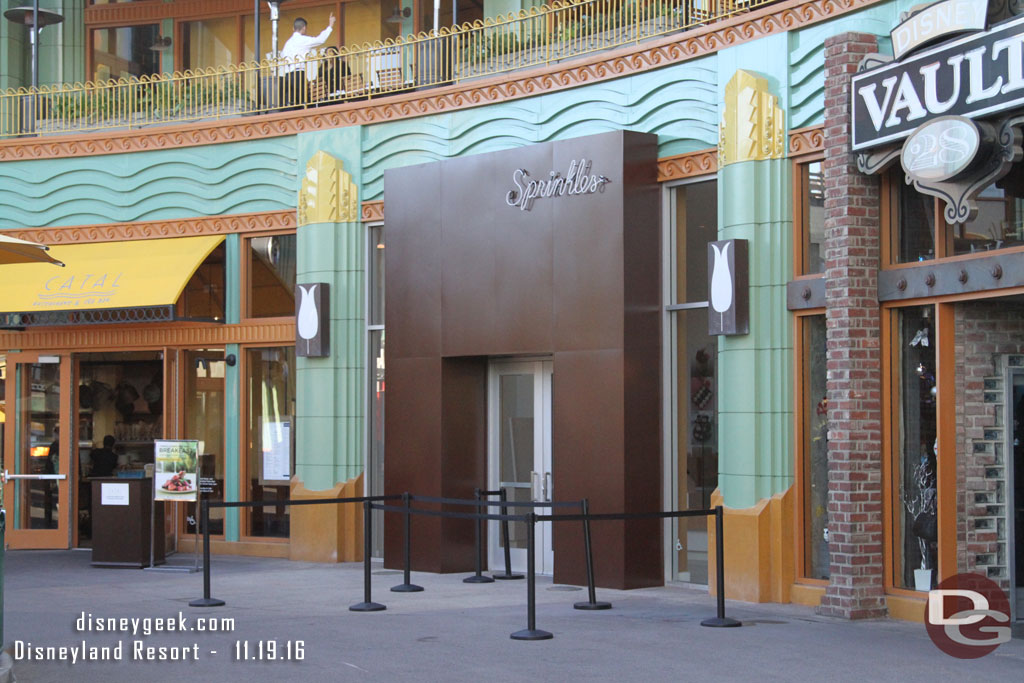 Sprinkles has arrived at Downtown Disney. It opened last week.  