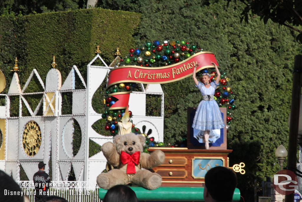 Time for a Christmas Fantasy Parade.