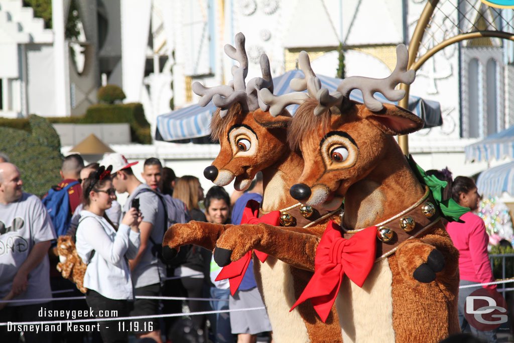 Dancing reindeer