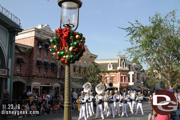 Disneyland Band on Main Street USA