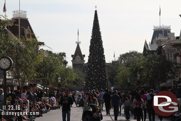 Turning around a look toward Town Square.