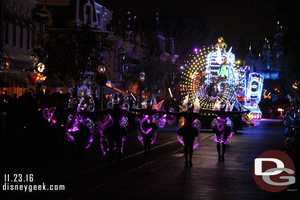 Paint the Night approaching Town Square.