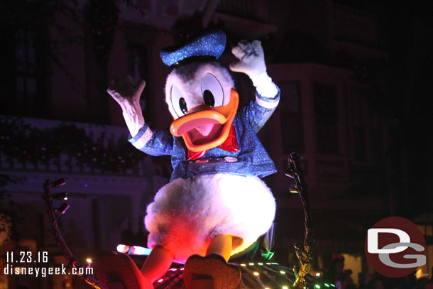 Donald Duck in Paint the Night