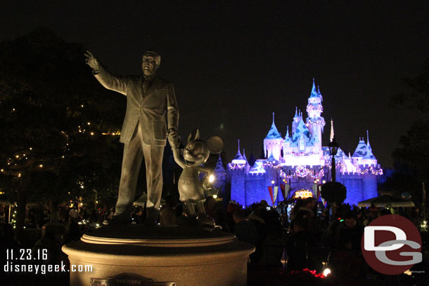 The Partners Statue and Sleeping Beauty Castle