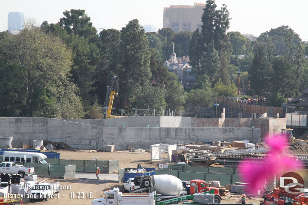 More forms up as the wall stretches closer to Critter Country.