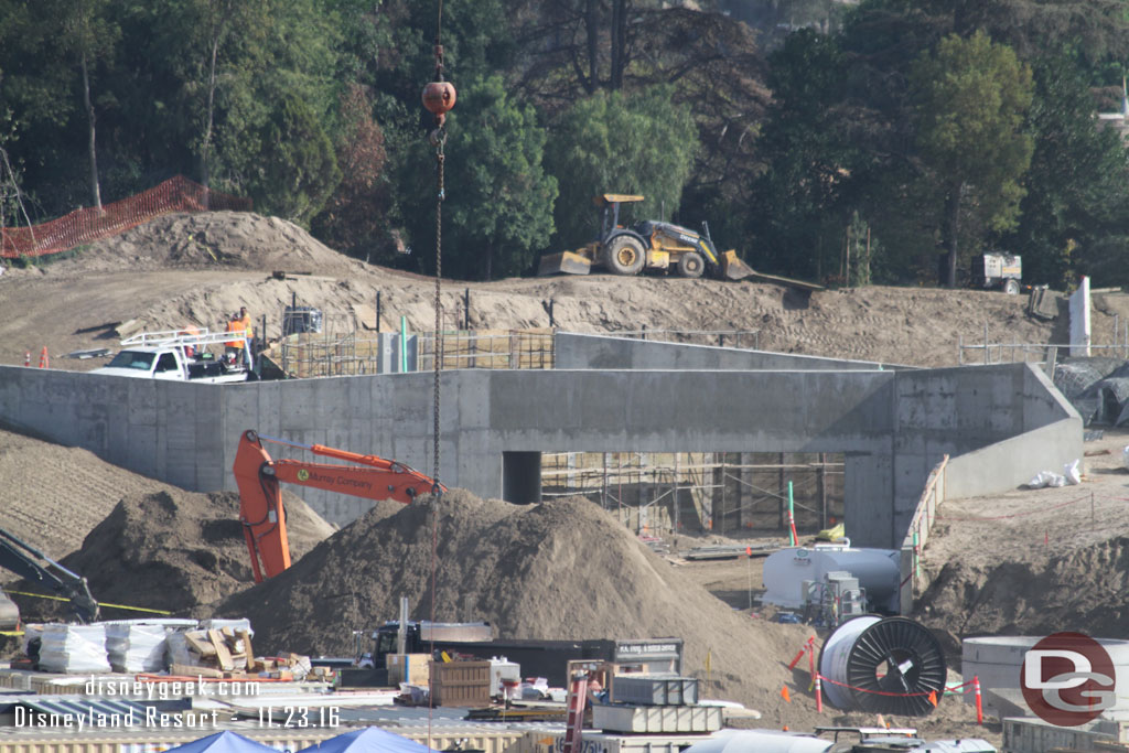 The entrance tunnel from Fantasyland.