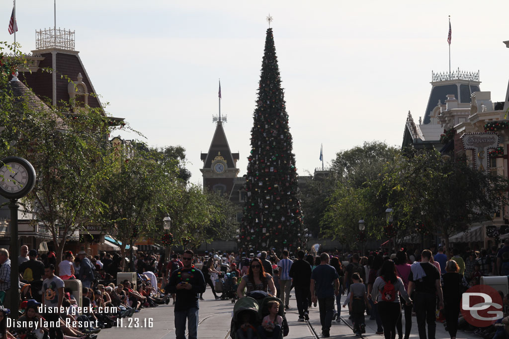 Turning around a look toward Town Square.