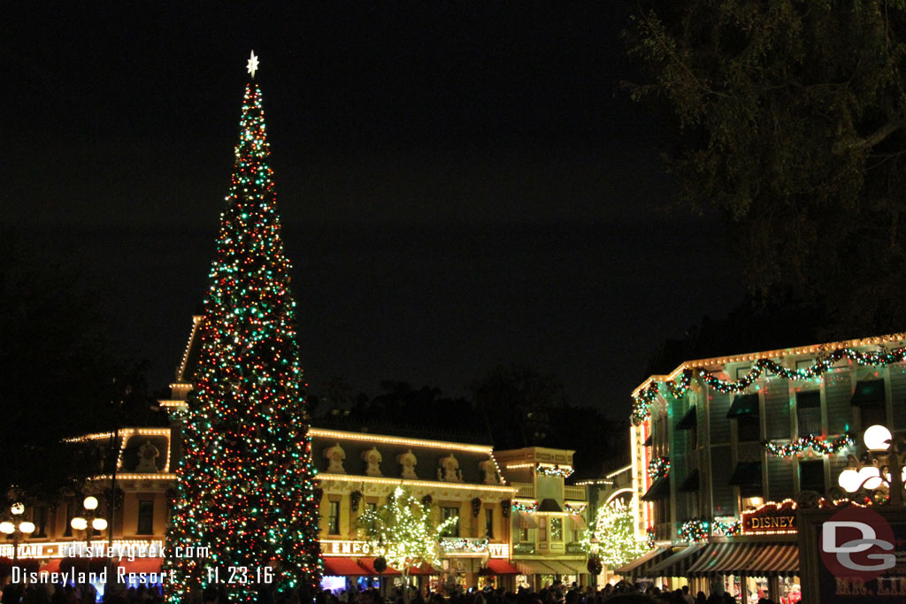 Main Street USA Christmas Tree