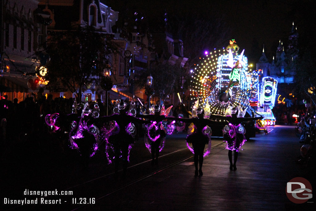 Paint the Night approaching Town Square.