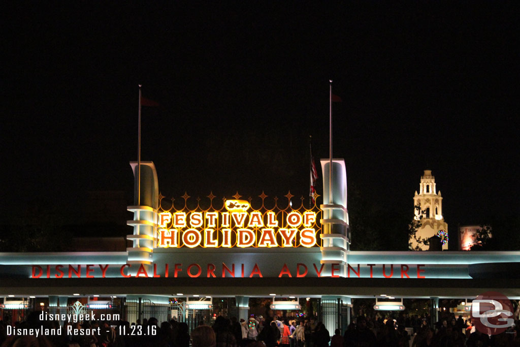 Made my way over to DCA just before closing.