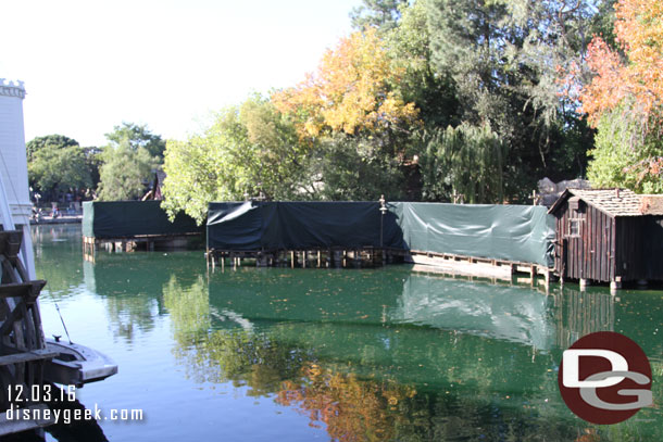 A look at Tom Sawyer Island today.