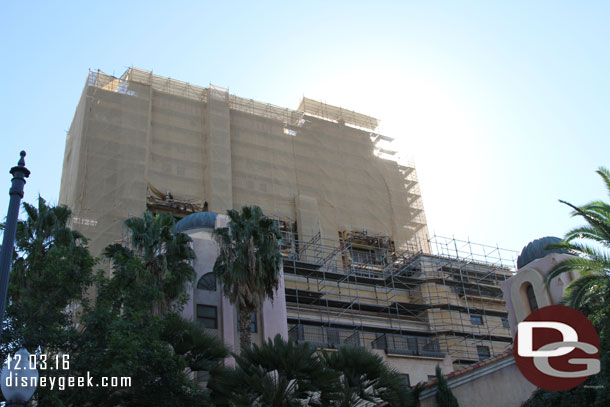 A look at the Tower of Terror as it becomes Guardians of the Galaxy Breakout.