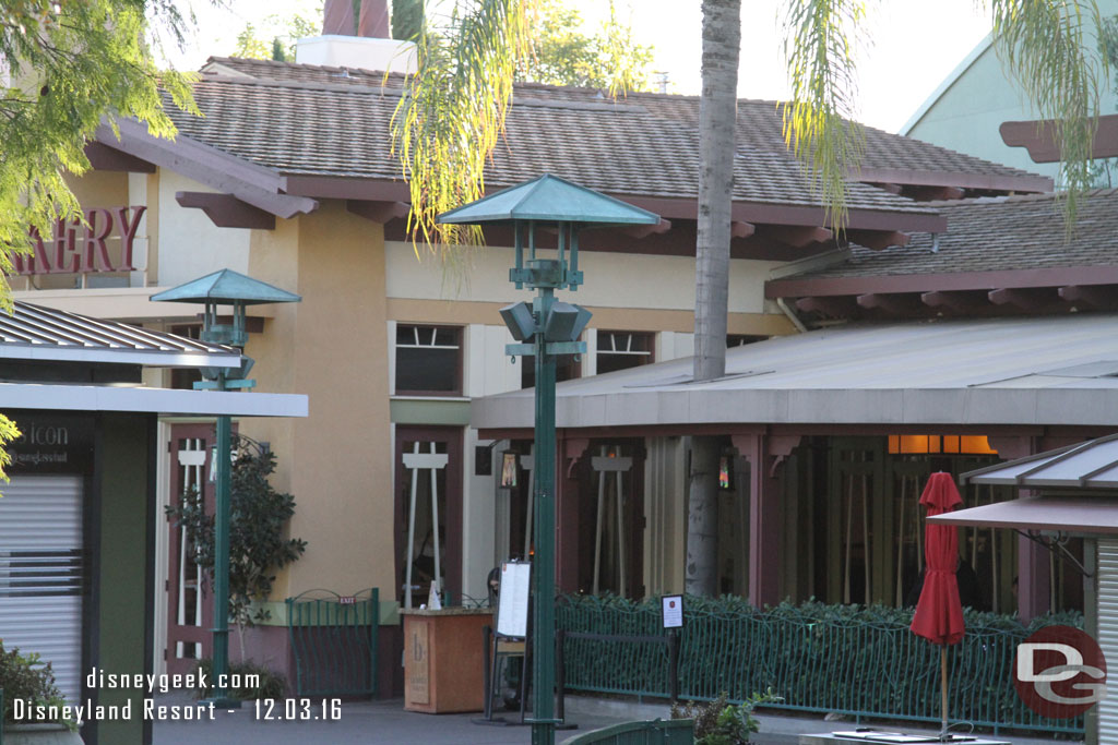 Still no banners in Downtown Disney.