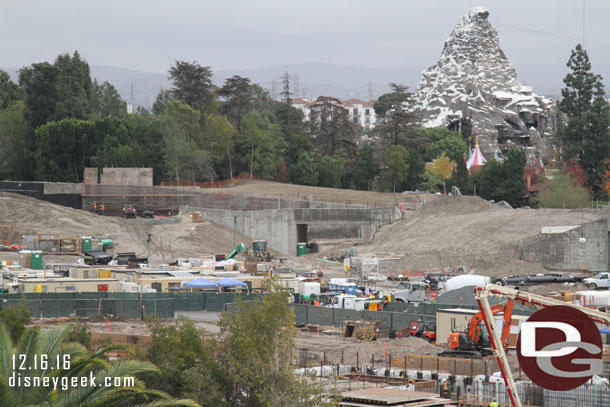 The tunnel is for the Fantasyland entryway.