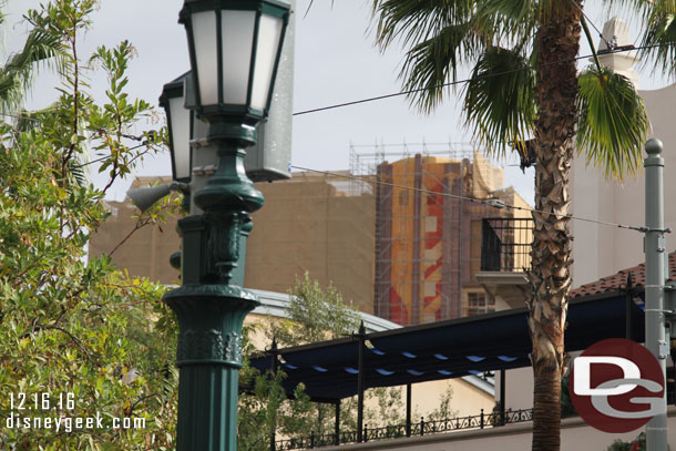 Looks like a color test on the Tower of Terror.  More pictures later.