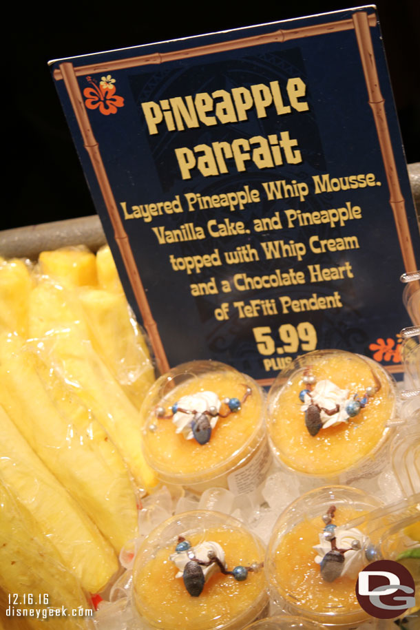 A Pinapple Parfait at Tropical Imports