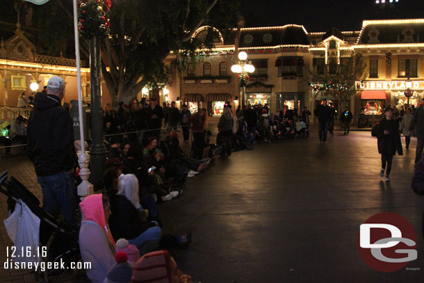 Town Square was more mellow with quite a few open spaces still.