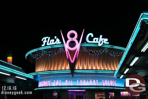 Flos had some neon issues.