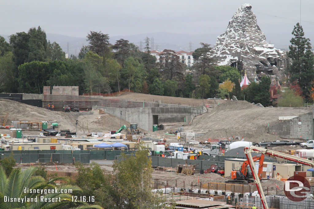 The tunnel is for the Fantasyland entryway.