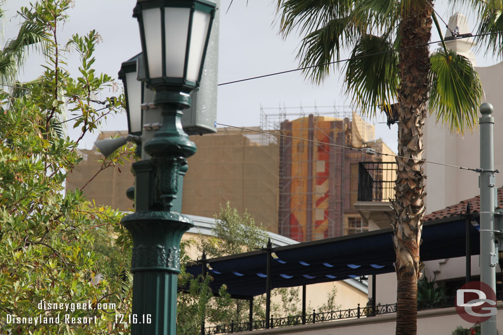 Looks like a color test on the Tower of Terror.  More pictures later.