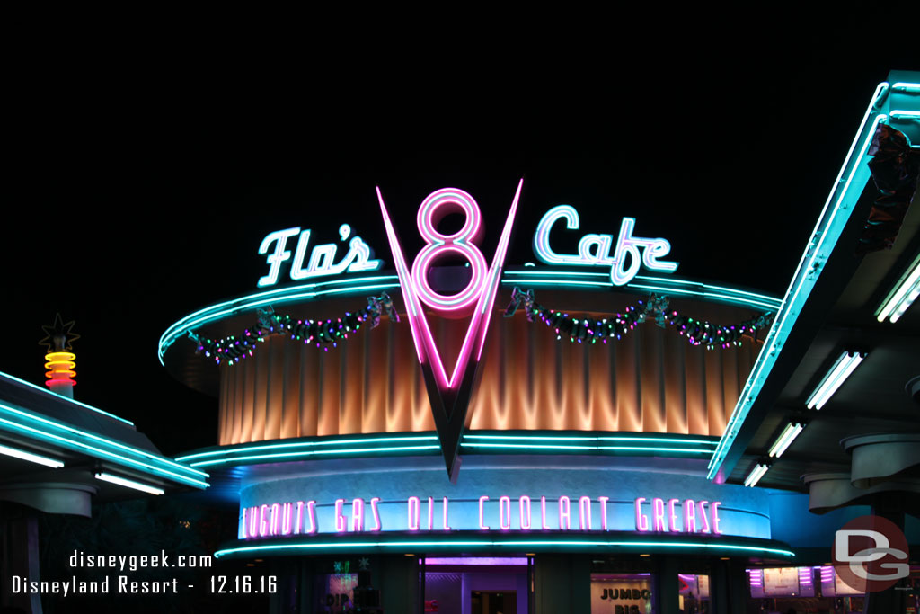 Flos had some neon issues.