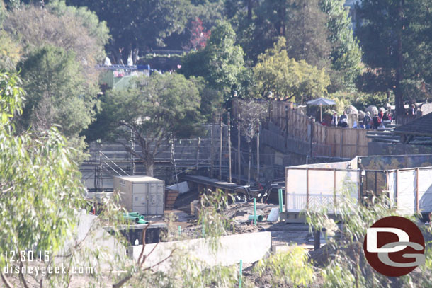 Looking toward the canoe dock and Critter Country.