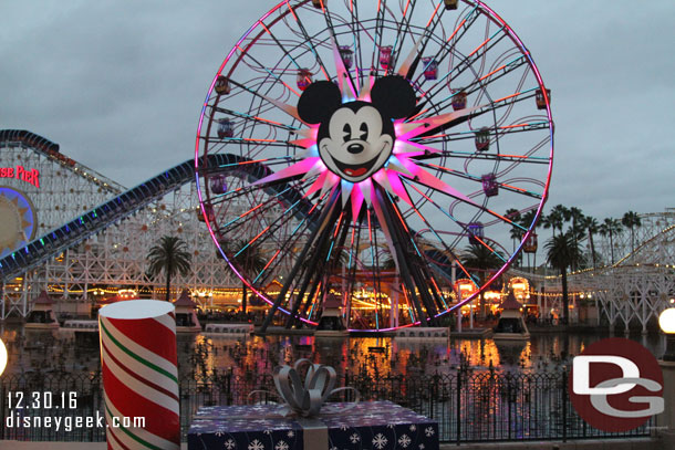 Paradise Bay was being prepped for World of Color.