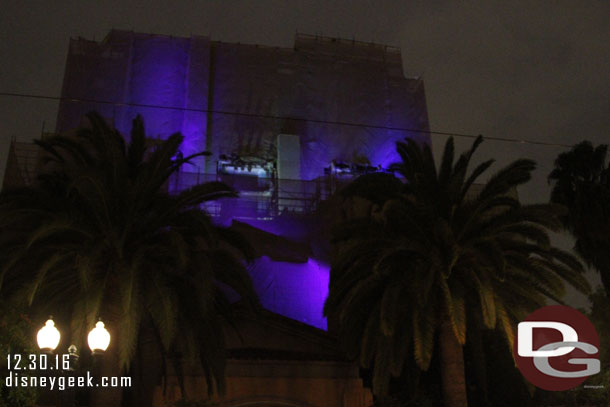 Tower of Terror this evening.