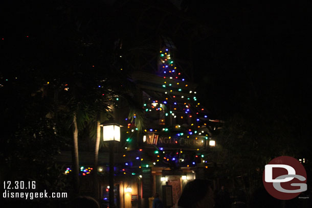 Walked onto the Jingle Cruise.