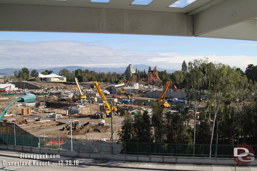 A quick look from the 5th floor before I head up to the roof.