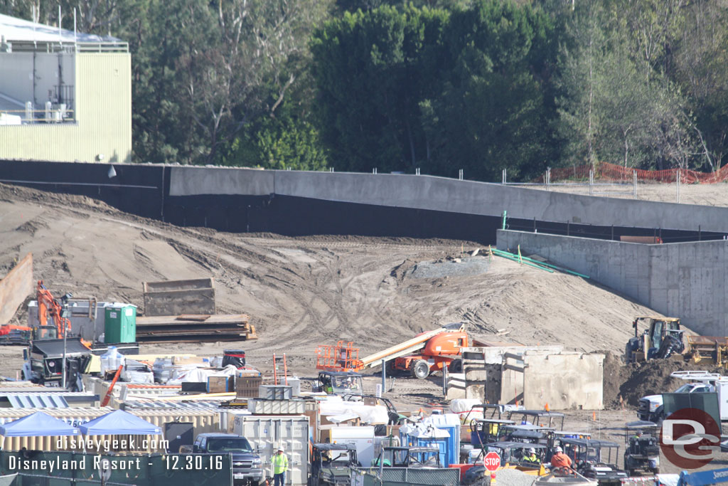 Looks like more dirt is coming to this section looking at the black.