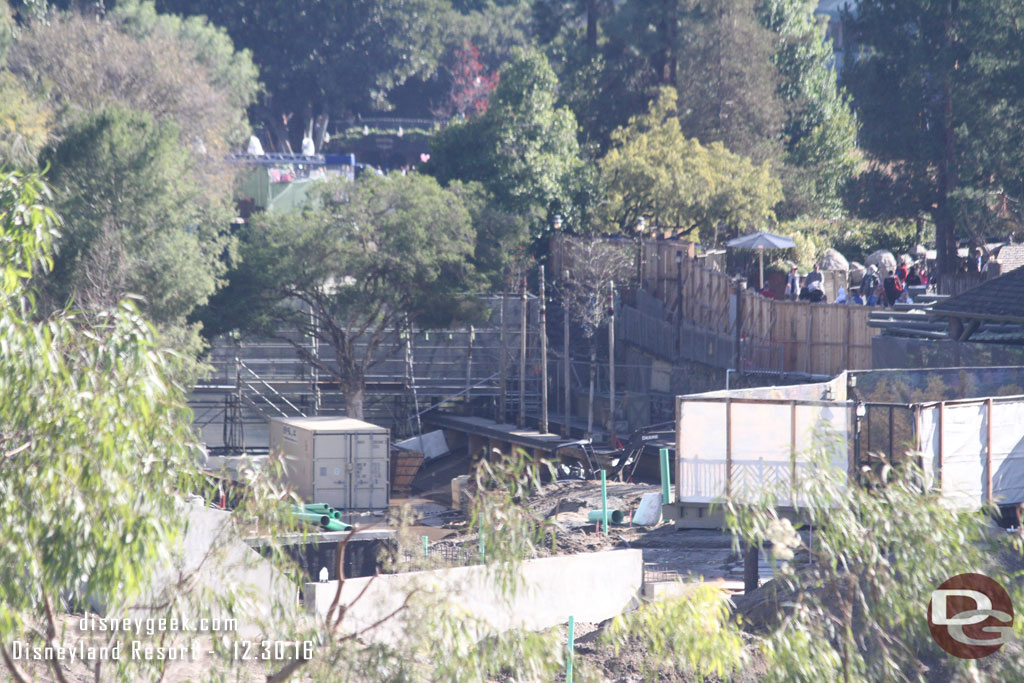 Looking toward the canoe dock and Critter Country.