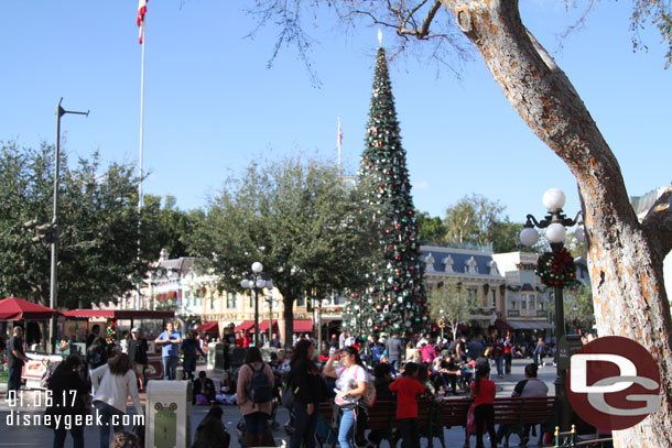 Stepping onto Main Street USA.  