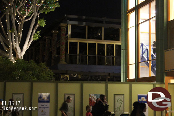 A very dark look at the House of Blues dismantling from this side.