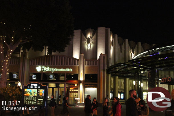 The main Downtown Disney tree is gone already too.