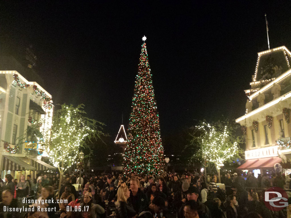 Turning around and looking toward Town Square.