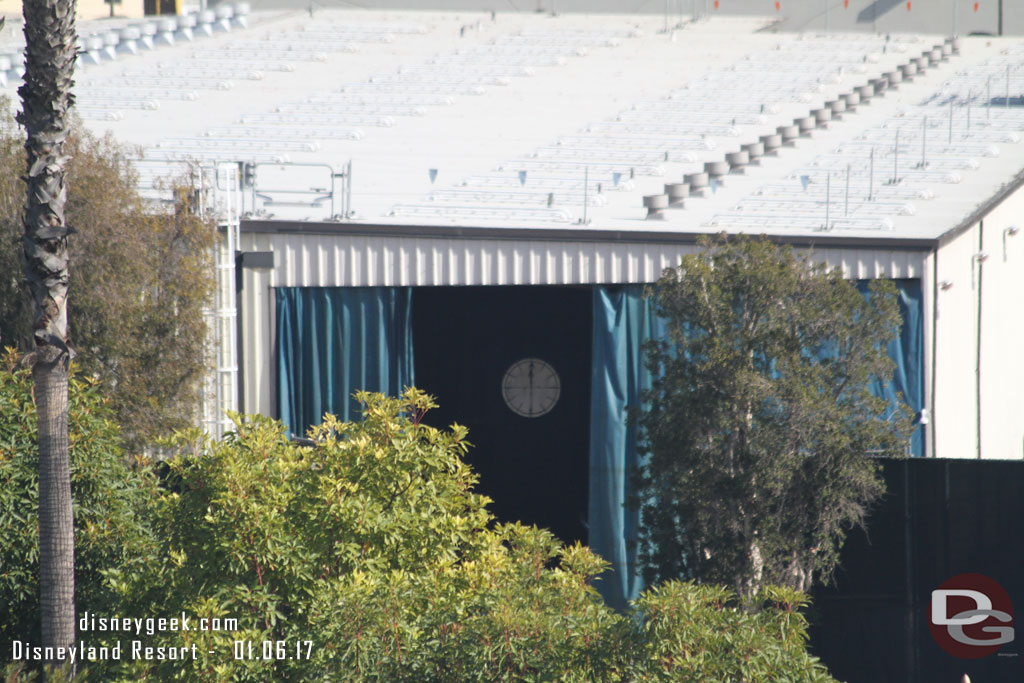 Backstage the Electrical Parade continues to prepare for its return on January 20th.