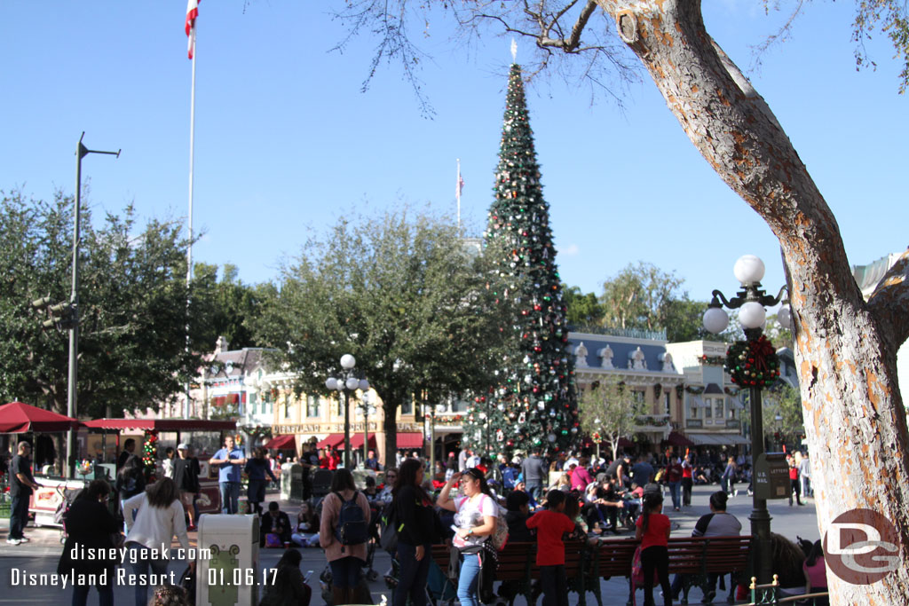 Stepping onto Main Street USA.  