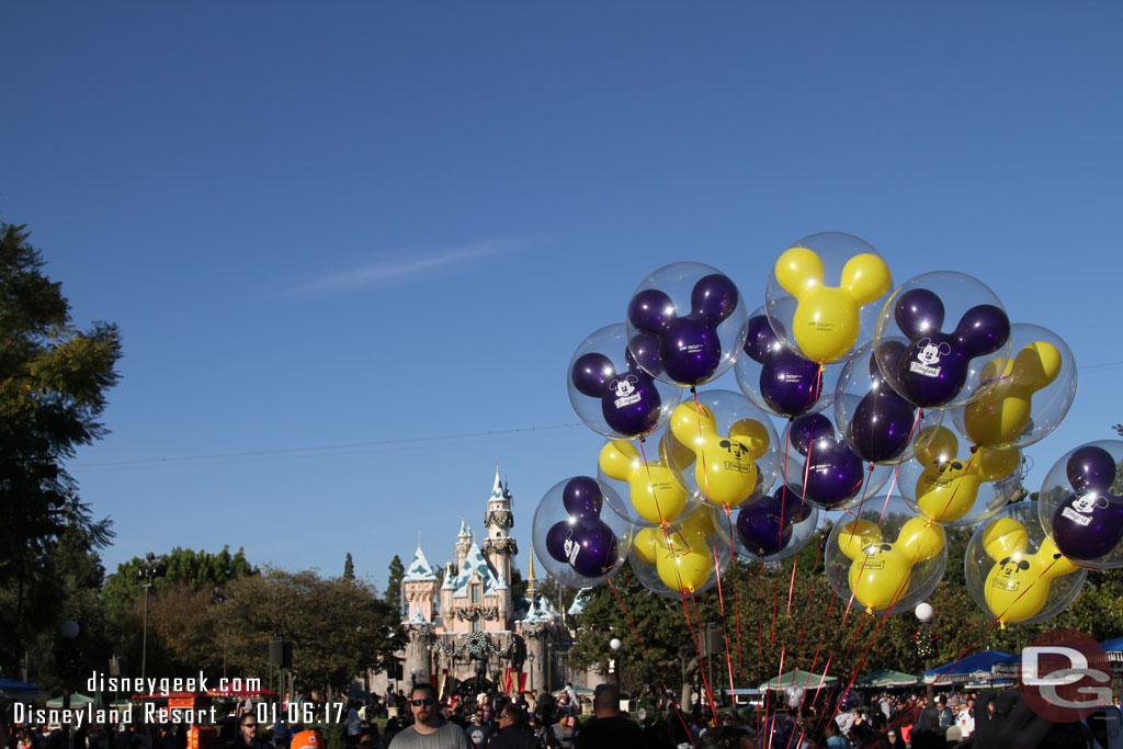 Found this odd.. only purple and yellow balloons.. were we celebrating LSU for some reason Friday?  