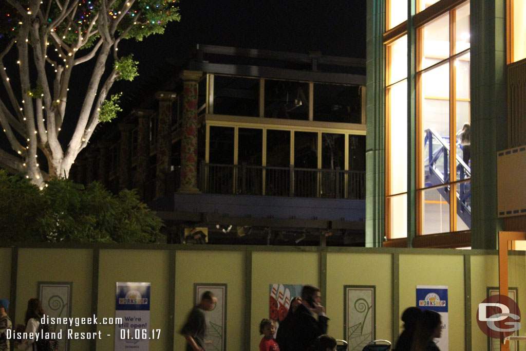 A very dark look at the House of Blues dismantling from this side.