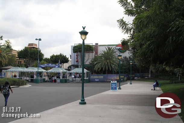 A look at the Downtown Disney security check point.  I had not been out here since it became operational.