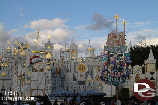 Small World Holiday runs for one more week.