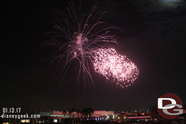 I closed out my night with Fantasy in the Sky from the parking structure.