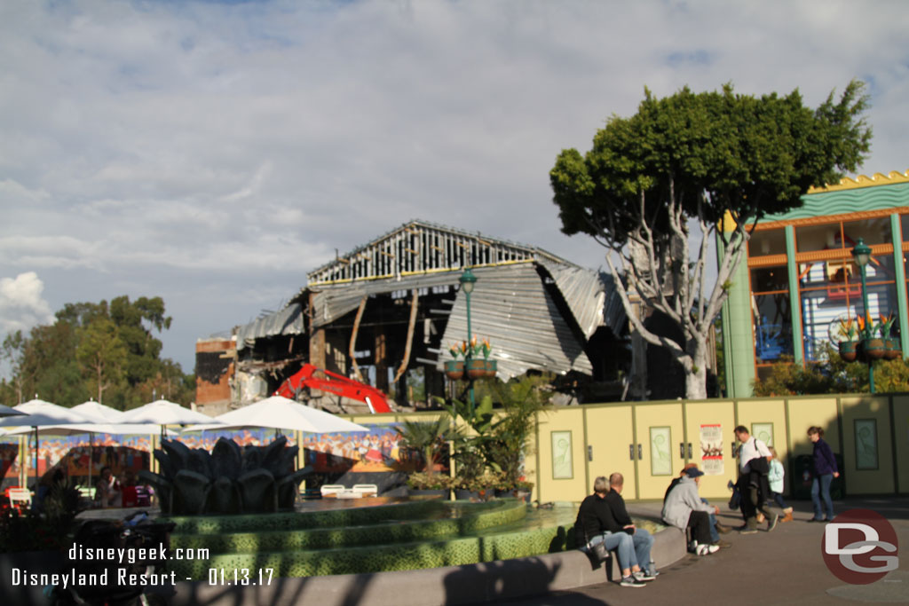 The current state of the former House of Blues removal.  Splitsville is moving in.