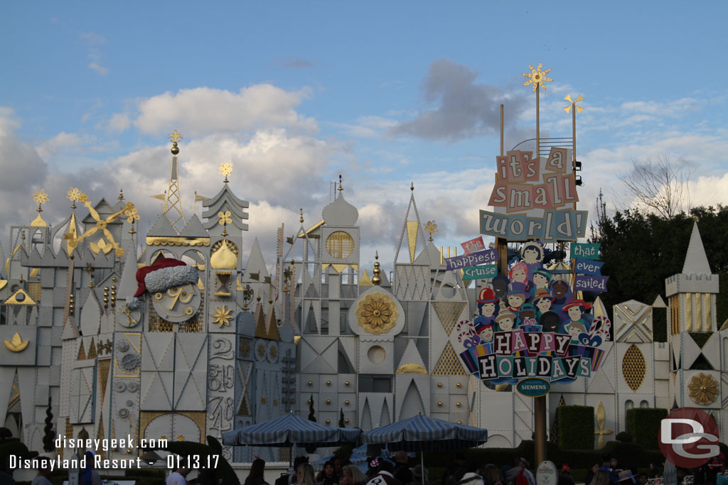 Small World Holiday runs for one more week.