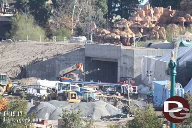 A look at the Frontierland entrance tunnel 