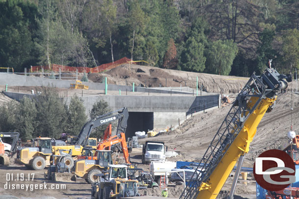 That is the Fantasyland entrance tunnel.